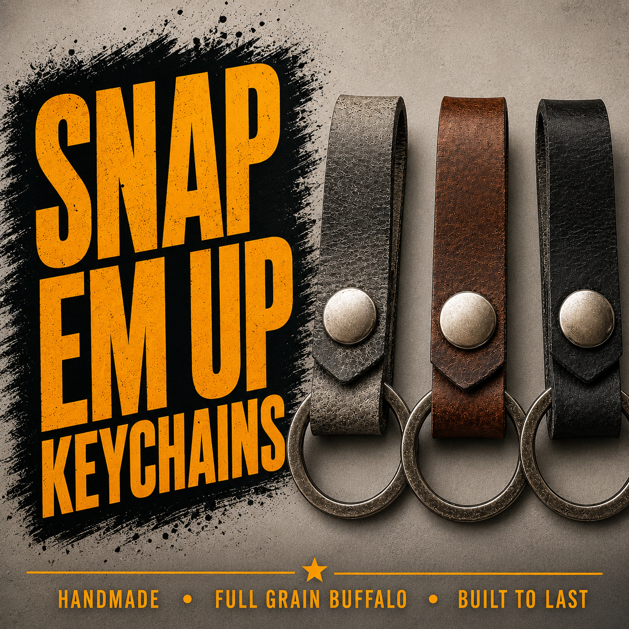 Snap em Up Keychain