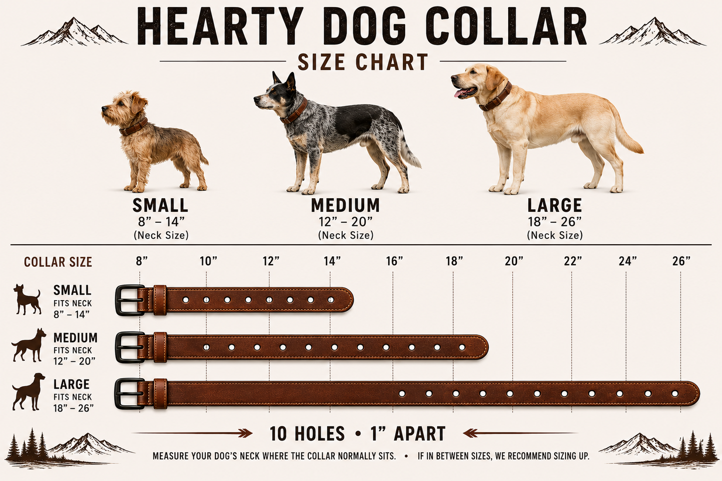 Buffalo Dog Collars