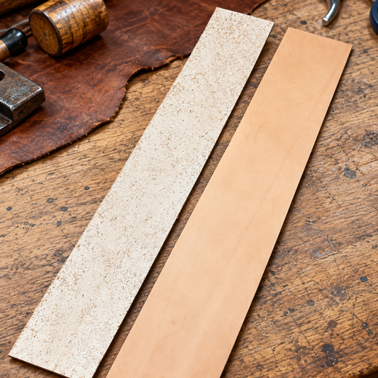 Cowhide Full Grain 3x11 Strop Piece