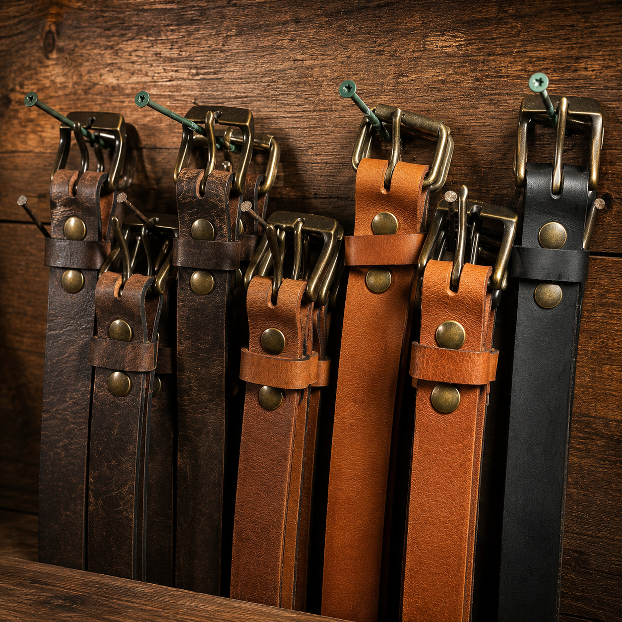 1.5" DRESS LEATHER BELT