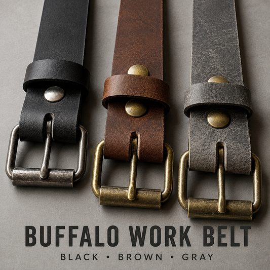 1.25" WORK LEATHER BELT