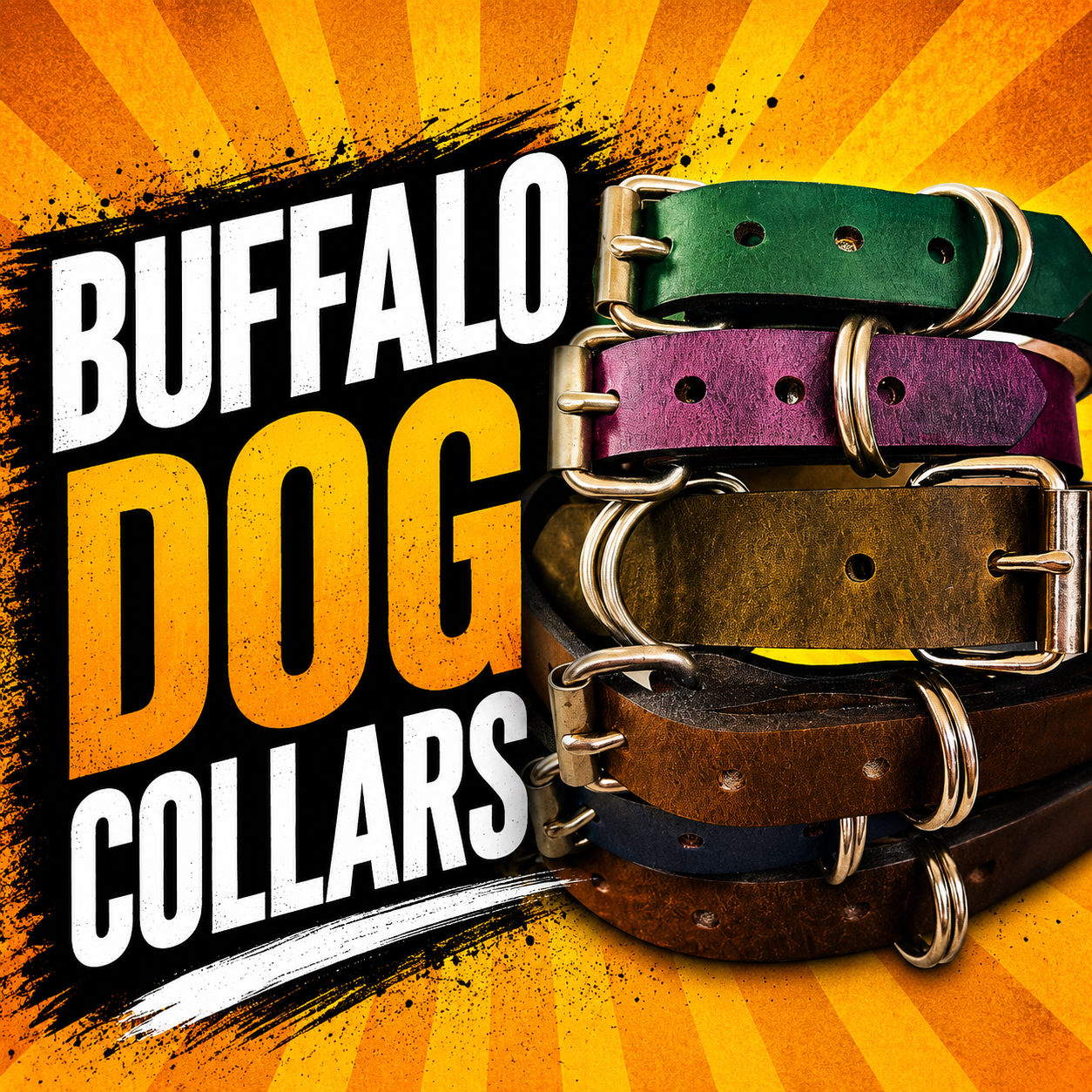 Buffalo Dog Collars
