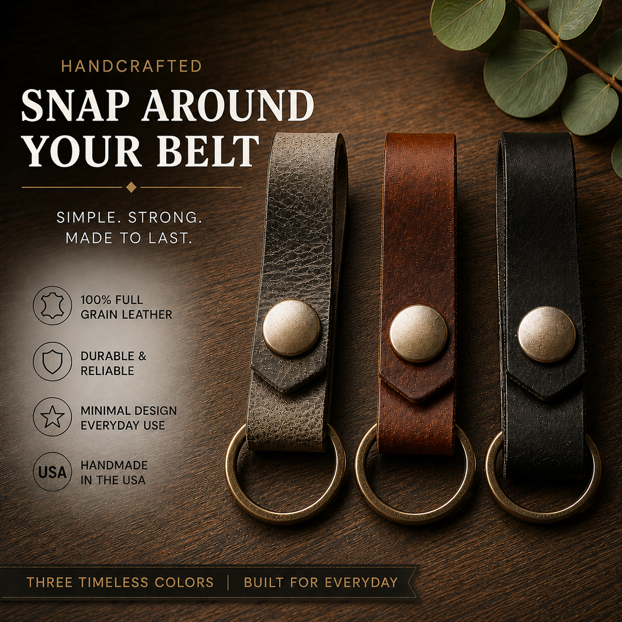 Snap em Up Keychain