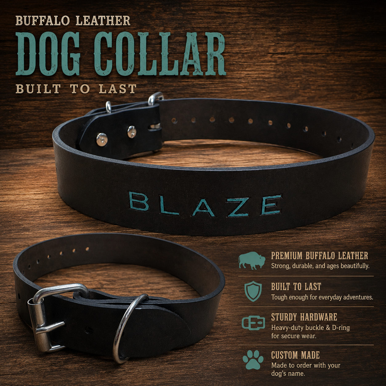 Buffalo Dog Collars
