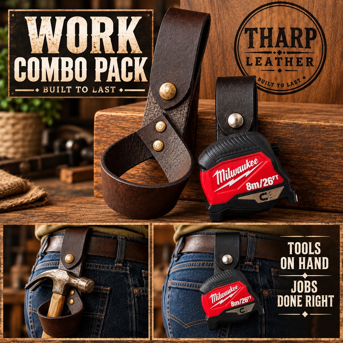 Hammer Loop & Tape Holder COMBO